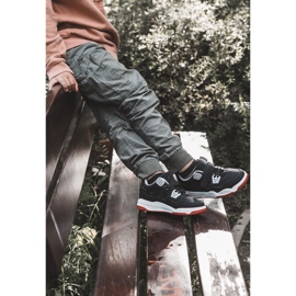 Scarpe Sportive in Pelle per Bambini Marisa Nere e Rosse nero 1