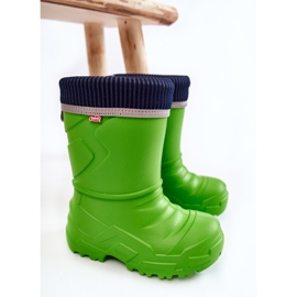BEFADO S.A. Stivali da pioggia riscaldati per bambini Befado 162X303 verde 2