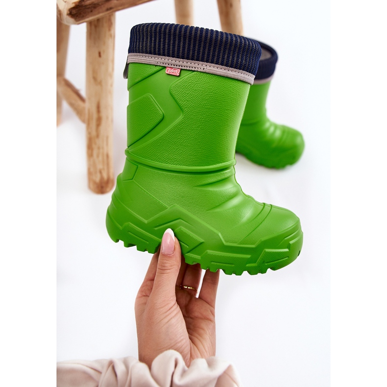 BEFADO S.A. Stivali da pioggia riscaldati per bambini Befado 162X303 verde 1