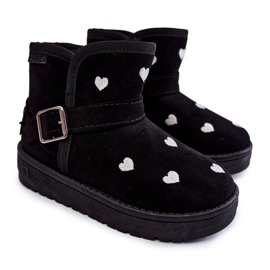 Stivali da neve per bambini neri Big Star KK374243 nero 1