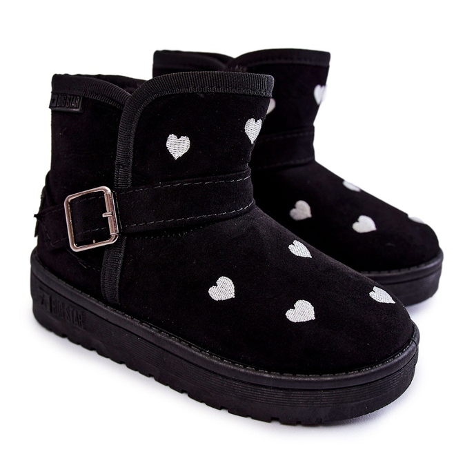Stivali da neve per bambini neri Big Star KK374243 nero 1