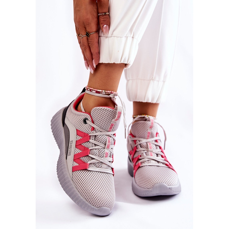 Scarpe sportive da donna Sneakers Big Star KK274060 Grigio 1