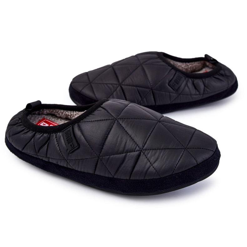 Pantofole da uomo Big Star KK174365 Nere nero 1
