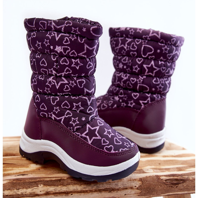 PE1 Doposci per bambini Warm Purple Terra viola 1