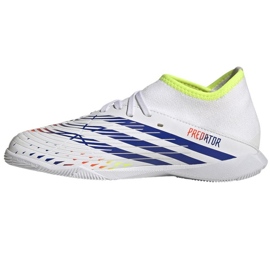 Scarpe da calcio Adidas Predator Edge.3 In Jr GV8509 bianca bianca 1