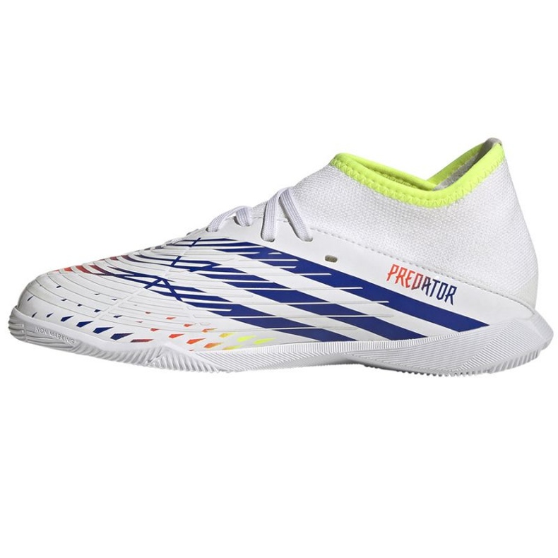 Scarpe da calcio Adidas Predator Edge.3 In Jr GV8509 bianca bianca 1