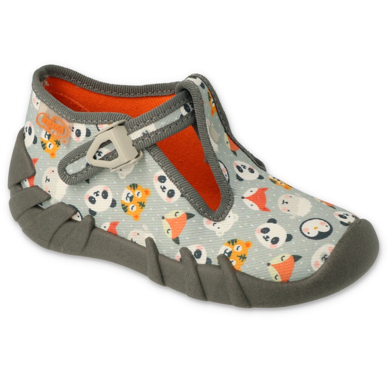 Scarpe per bambini Befado 110P460 Panda grigio multicolore 1