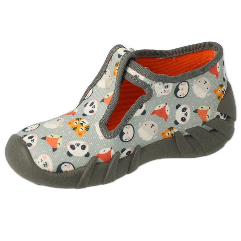 Scarpe per bambini Befado 110P460 Panda grigio multicolore 2