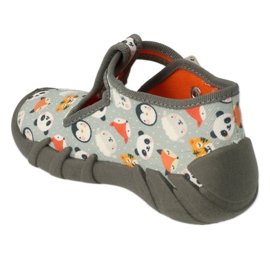 Scarpe per bambini Befado 110P460 Panda grigio multicolore 5