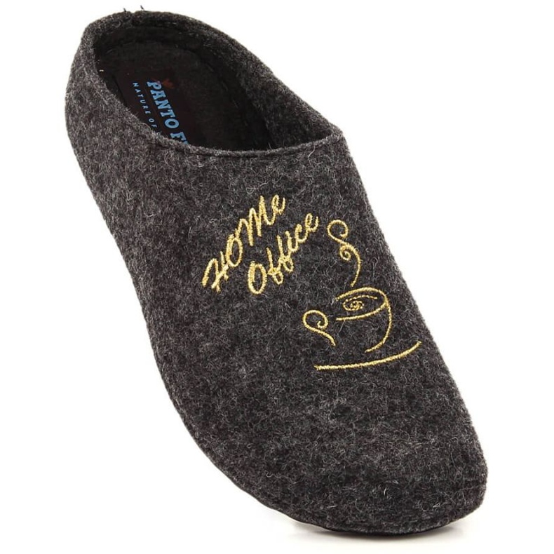 Filippo Pantofole in feltro comfort Panto Fino W INT1768 grigio 1