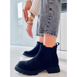 PA1 Stivaletti Chelsea da donna Ethel Black nero 2