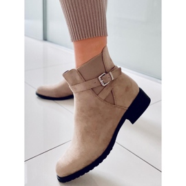 PA1 Stivaletti Tourel Khaki Suede da donna beige 1