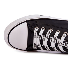 Sneakers in Pelle da Uomo Big Star KK174047 Nere nero 1