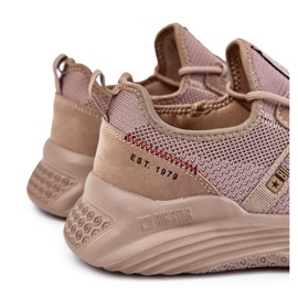 Scarpe sportive da uomo Memory Foam Big Star Beige KK174258 1