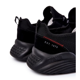 Scarpe sportive da uomo Memory Foam Big Star KK174255 Nero 1