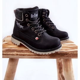 Stivali neri per bambini Lee Cooper LCJ-22-01-1491 nero 1