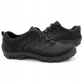 Kampol Scarpe trekking uomo 36 nere nero 2