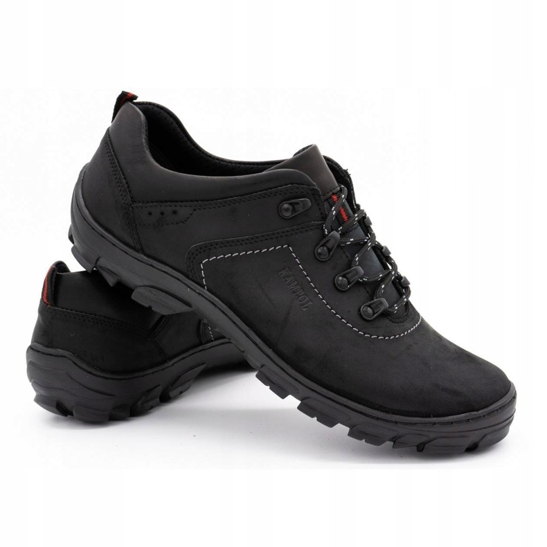 Kampol Scarpe trekking uomo 36 nere nero 1