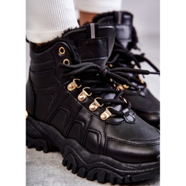 BM Stivali caldi neri da donna Hareshaw HF218 nero 4