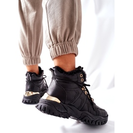 BM Stivali caldi neri da donna Hareshaw HF218 nero 2