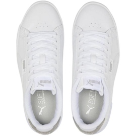 Scarpe Puma Jada effetto consumato 387621 02 bianca 1