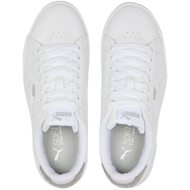 Scarpe Puma Jada effetto consumato 387621 02 bianco 1