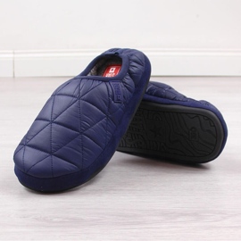 Ciabatte da uomo, isolate con un elastico, blu navy Big Star KK174364 2