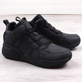 Scarpe sportive da uomo isolate nere Big Star KK174247 nero 1