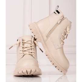 Stivali da ragazza Shelovet beige 1