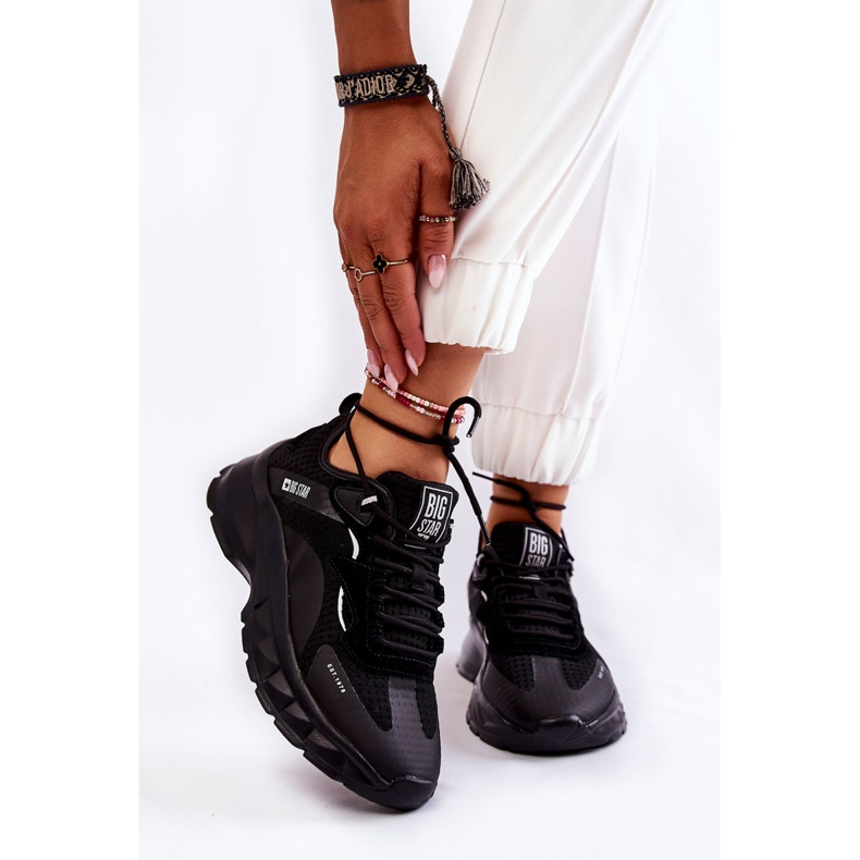 Scarpe sportive da donna Big Star KK274056 Nero 1