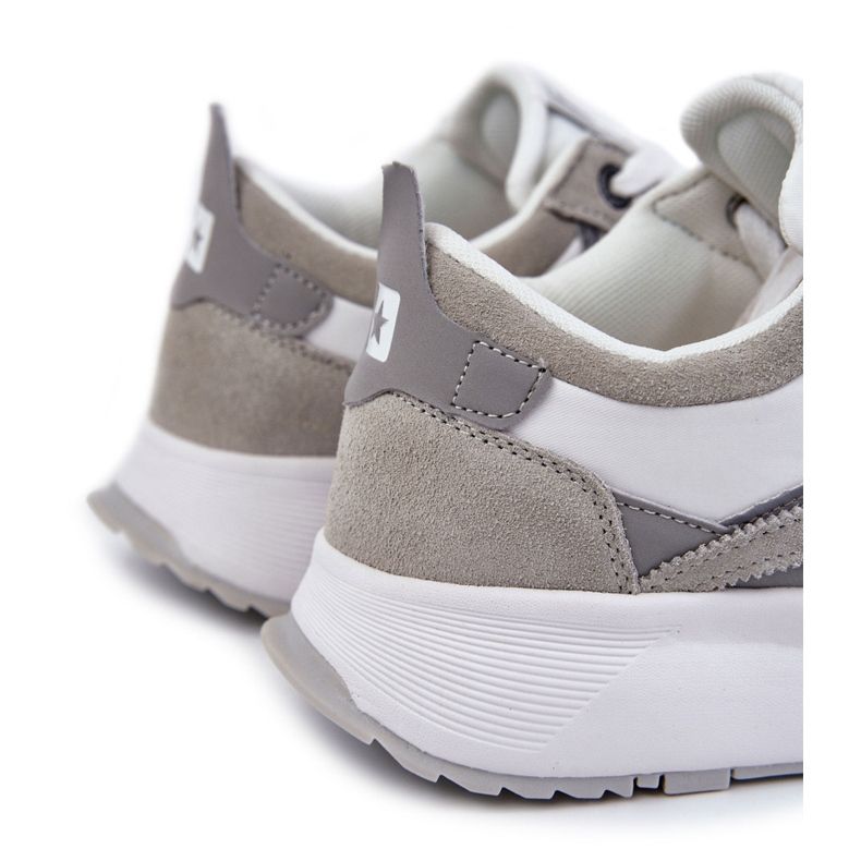 Scarpe sportive da uomo Big Star KK174021 Bianco-Grigio 1