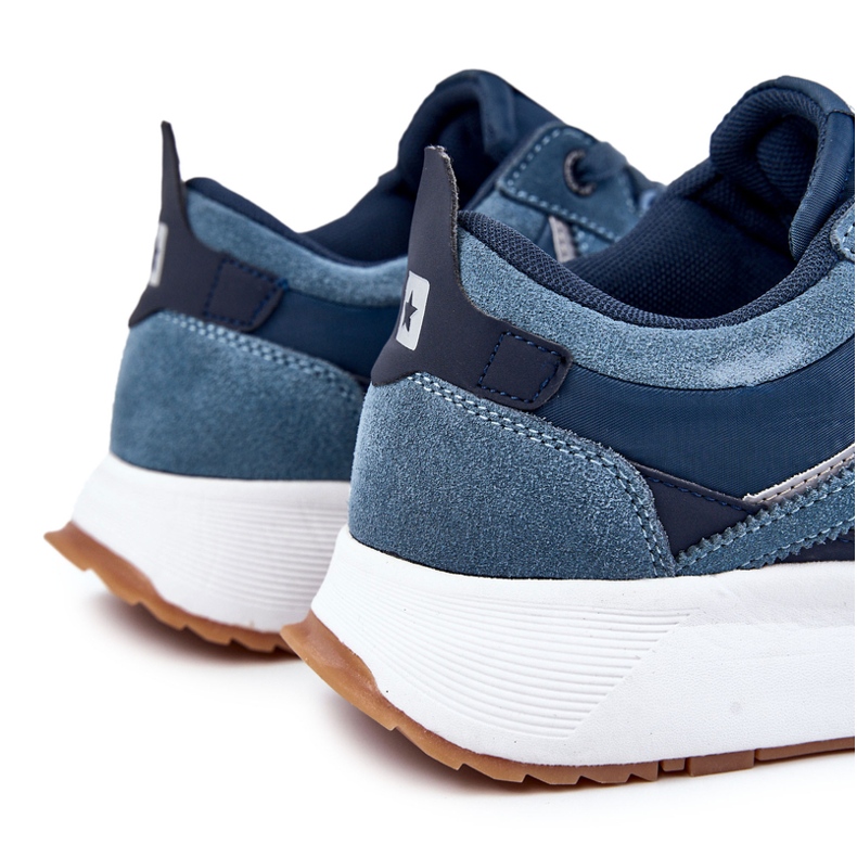 Scarpe sportive da uomo Big Star KK174022 Blu navy 1