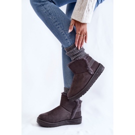 Stivali da neve grigi da donna Big Star KK274623 grigio 1