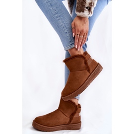 Stivali da neve marroni da donna Big Star KK274620 marrone 2