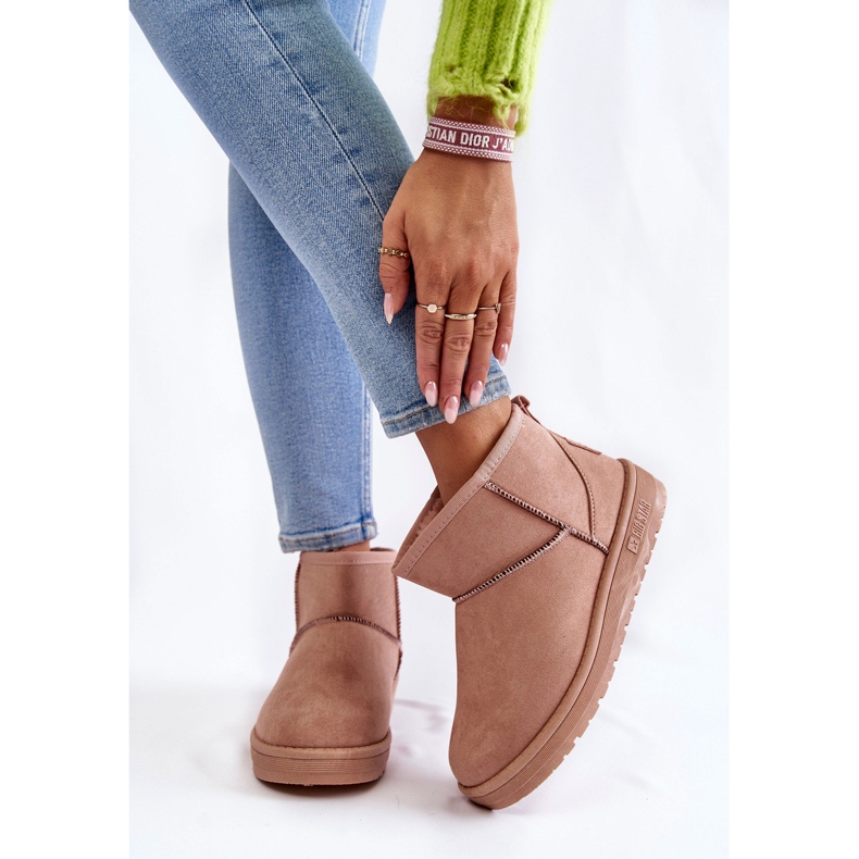 Doposci isolati da donna Big Star KK274293 Rosa chiaro 1