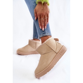 Doposci isolati da donna Big Star KK274290 Beige 2