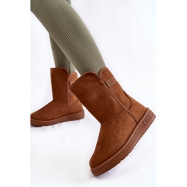 Stivali da neve alti da donna Big Star KK274616 Marrone 2