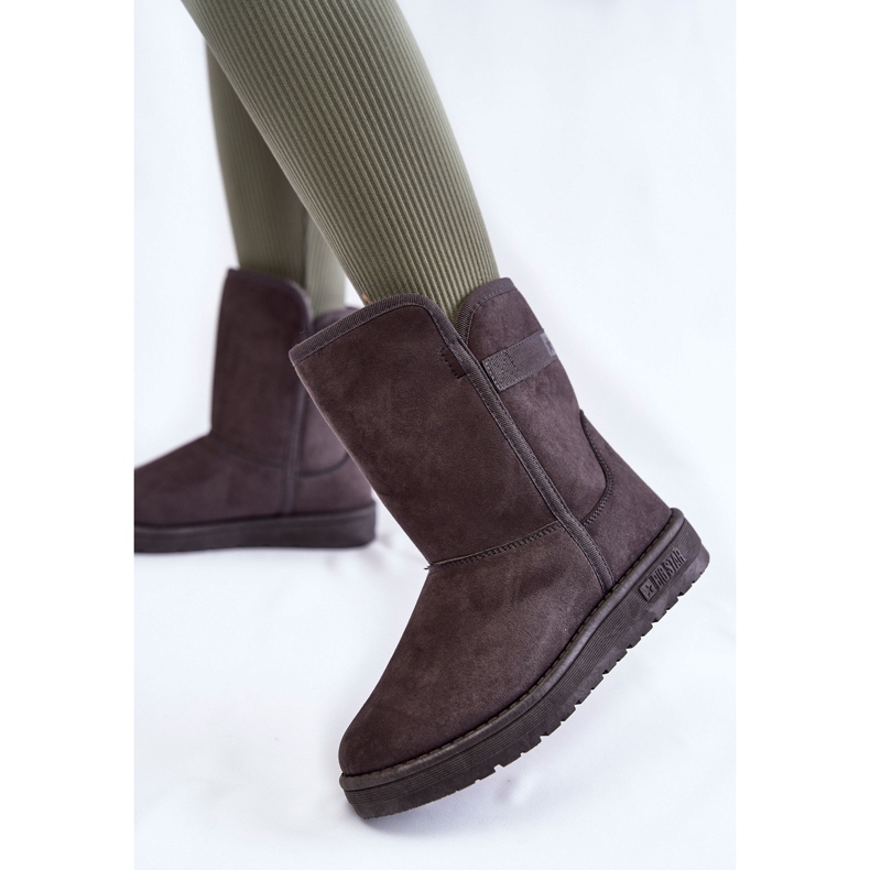Stivali da neve alti da donna Big Star KK274619 grigio 1