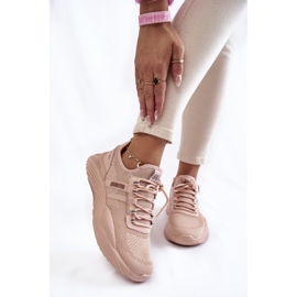 Sneakers da donna Memory Foam System Big Star KK274348 Rosa 1
