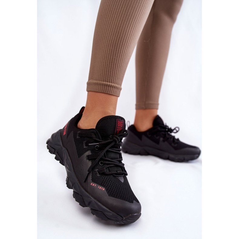 Sneakers da Donna Memory Foam System Big Star KK274211 Nere nero 2