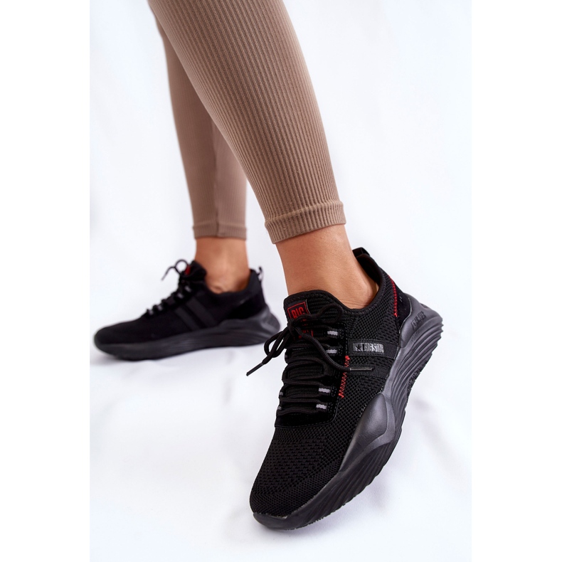 Sneakers da Donna Memory Foam System Big Star KK274345 Nere nero 2