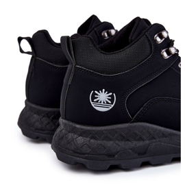 BM Scarpe da trekking calde da uomo Otto Black Trappers nero 1