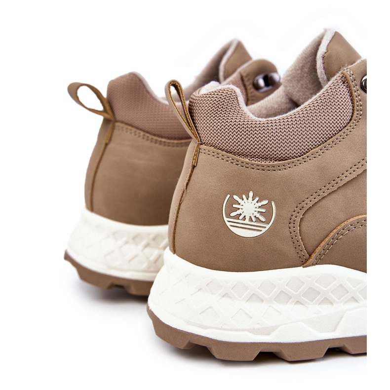 BM Calde scarpe da trekking da uomo Trappers Beige Otto 1