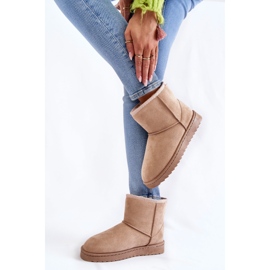 Stivali da neve isolanti da donna, beige chiaro 2