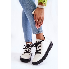 Scarpe in Ecopelle Sergio Leone PB210 Bianche bianca 1