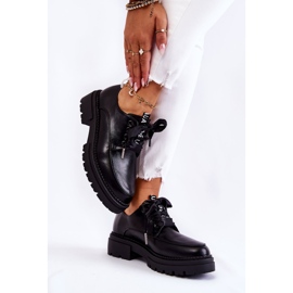 Scarpe in pelle da donna La.Fi 210004B-PU nero 2