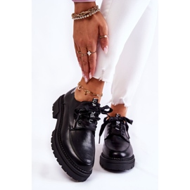 Scarpe in pelle da donna La.Fi 210004B-PU nero 1