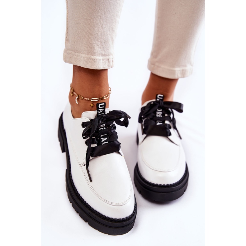 Scarpe in pelle da donna La.Fi 210004W-PU bianco 1
