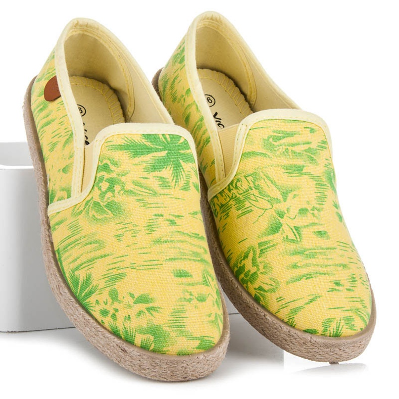 Vices Espadrillas hawaiane giallo 1