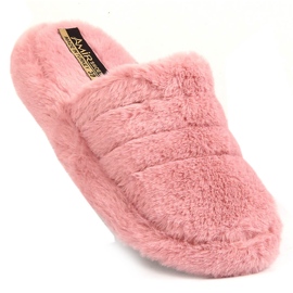 T.Sokolski Ciabatte da casa rosa in peluche da donna T. Sokolski 1